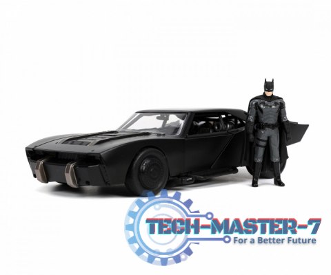 Pojazd Batman Batmobile z figurką 1:24 Pojazd Batman Batmobile z figurką 1:24