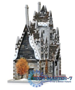 Puzzle 3D 395 elementów Harry Potter Hogsmeade Pub pod Trzema Miotłami
