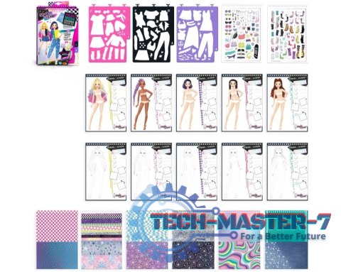 Zestaw Projekt Moda - Szkicownik Zestaw Projekt Moda - Szkicownik