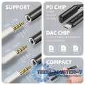 ADA-HCPD Zewnętrzna karta dźwiękowa USB-C 32bit DAC 3.5mm (F) złącze, 384kHz + PD 60W