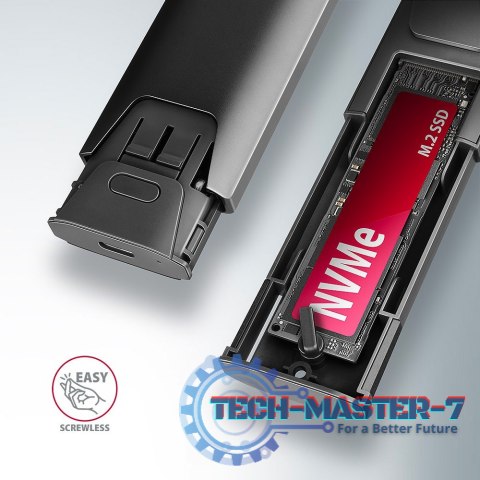 EEM2-GTS2 Obudowa zewnętrzna aluminiowa bezśrubowa USB-C 3.2 Gen 2 M.2 NVMe & SATA SSD + USB-A - USB-C redukcja EEM2-GTS2 Obudowa zewnętrzna aluminiowa bezśrubowa USB-C 3.2 Gen 2 M.2 NVMe & SATA SSD + USB-A - USB-C redukcja