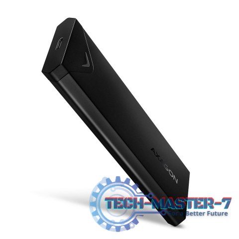 EEM2-UB2 Obudowa zewnętrzna aluminiowa, USB-C 3.2 Gen 2 - M.2 NVMe SSD, długość 42 do 80 mm Czarna