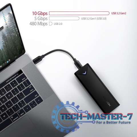 EEM2-UB2 Obudowa zewnętrzna aluminiowa, USB-C 3.2 Gen 2 - M.2 NVMe SSD, długość 42 do 80 mm Czarna EEM2-UB2 Obudowa zewnętrzna aluminiowa, USB-C 3.2 Gen 2 - M.2 NVMe SSD, długość 42 do 80 mm Czarna