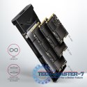 EEM2-UB2 Obudowa zewnętrzna aluminiowa, USB-C 3.2 Gen 2 - M.2 NVMe SSD, długość 42 do 80 mm Czarna