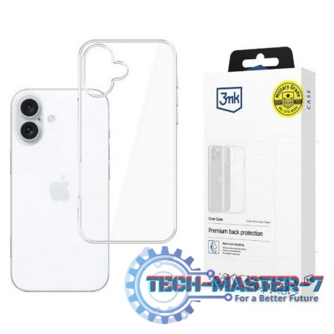 Etui przezroczyste iPhone 16 Plus 6,7 cala