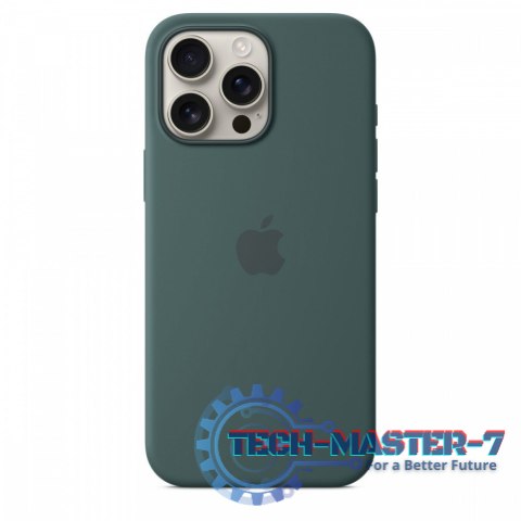 Etui silikonowe z MagSafe do iPhonea 16 Pro Max - górskie jezioro Etui silikonowe z MagSafe do iPhonea 16 Pro Max - górskie jezioro