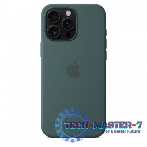 Etui silikonowe z MagSafe do iPhonea 16 Pro Max - górskie jezioro Etui silikonowe z MagSafe do iPhonea 16 Pro Max - górskie jezioro