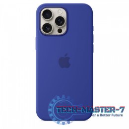 Etui silikonowe z MagSafe do iPhonea 16 Pro Max - ultramaryna