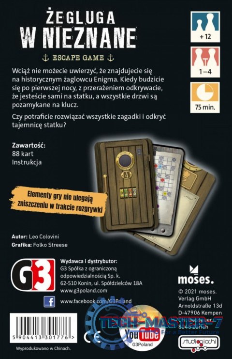 Gra Żegluga w nieznane Gra Żegluga w nieznane