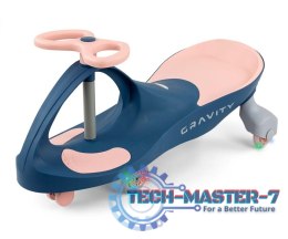 Jeździk grawitacyjny Gravity granatowo-różowy