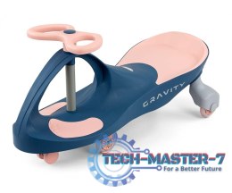 Jeździk grawitacyjny Gravity granatowo-różowy
