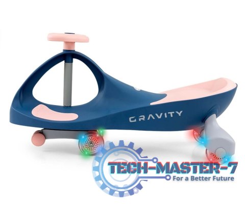 Jeździk grawitacyjny Gravity granatowo-różowy Jeździk grawitacyjny Gravity granatowo-różowy