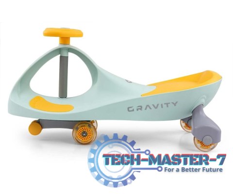 Jeździk grawitacyjny Gravity limonkowo-żółty Jeździk grawitacyjny Gravity limonkowo-żółty