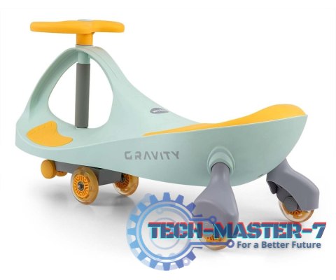 Jeździk grawitacyjny Gravity limonkowo-żółty Jeździk grawitacyjny Gravity limonkowo-żółty