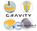 Jeździk grawitacyjny Gravity limonkowo-żółty