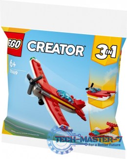 Klocki Creator 30669 Kultowy czerwony samolot