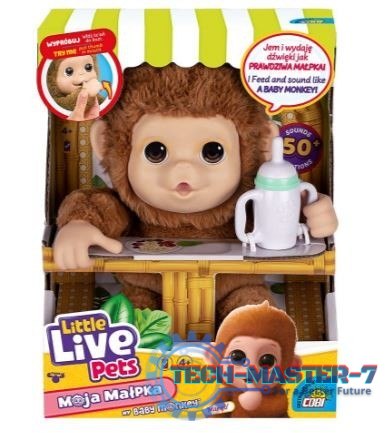 Maskotka interaktywna Little Live Pets Małpka
