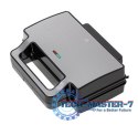 Opiekacz do kanapek 2w1 AD 3073 inox-czarny