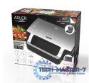 Opiekacz do kanapek 2w1 AD 3073 inox-czarny