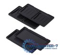 Opiekacz do kanapek 2w1 AD 3073 inox-czarny