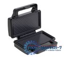 Opiekacz do kanapek 2w1 AD 3073 inox-czarny