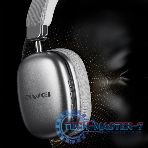 Słuchawki Bluetooth AT7 nauszne czarne Słuchawki Bluetooth AT7 nauszne czarne