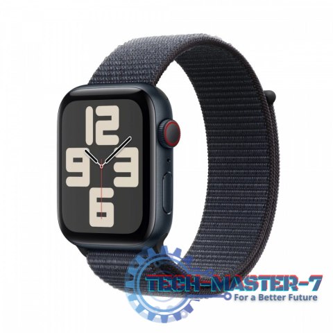 Watch SE GPS + Cellular, koperta 40 mm z aluminium w kolorze północy z opaską sportową w kolorze atramentowym Watch SE GPS + Cellular, koperta 40 mm z aluminium w kolorze północy z opaską sportową w kolorze atramentowym