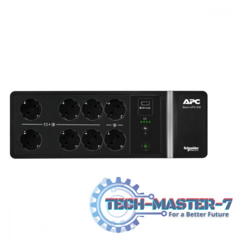 Zasilacz BE500G2-GR APC Back-UPS 500VA 8 schuko outlets Zasilacz BE500G2-GR APC Back-UPS 500VA 8 schuko outlets