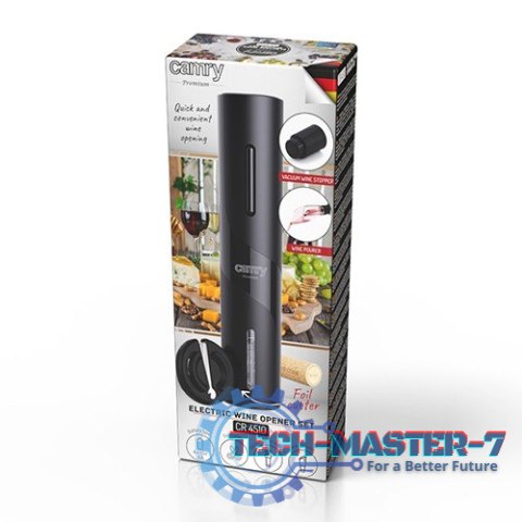 Zestaw elektryczny otwieracz do wina CR 4510 Zestaw elektryczny otwieracz do wina CR 4510