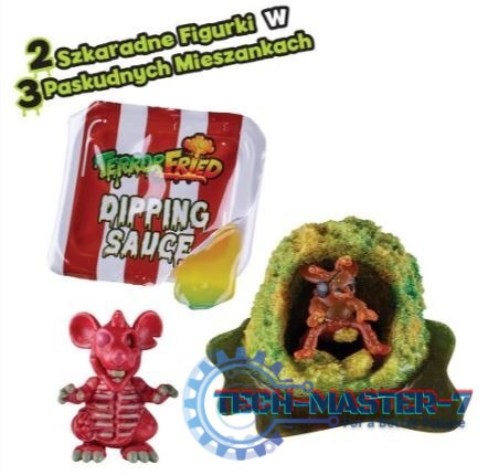 Zestaw figurek Terror Fried Paskudne kąski Zestaw figurek Terror Fried Paskudne kąski