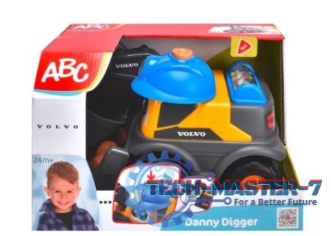 ABC Pojazd Danny grzechotka 26 cm