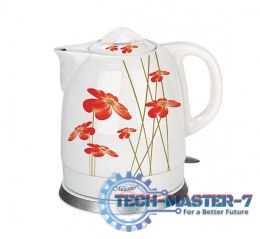 Ceramiczny czajnik elektryczny 1,5l 1200W MR-066-RED