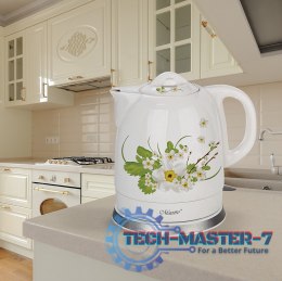 Ceramiczny czajnik elektryczny 1,5l 1200W MR-066-WHITE