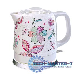 Ceramiczny czajnik elektryczny 1,5l 1500W MR-068-FLOWERS