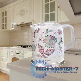 Ceramiczny czajnik elektryczny 1,5l 1500W MR-068-FLOWERS