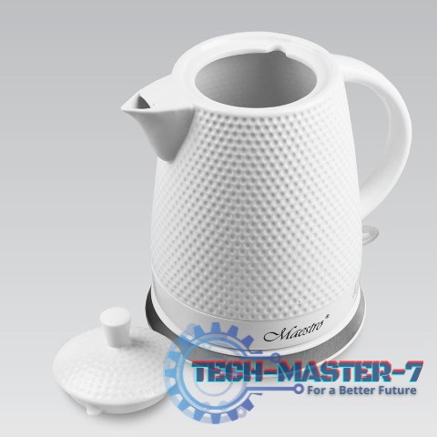 Ceramiczny czajnik elektryczny 1,5l 1500W MR-069-WHITE Ceramiczny czajnik elektryczny 1,5l 1500W MR-069-WHITE