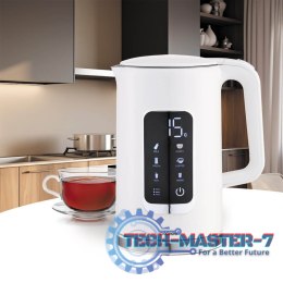 Czajnik elektryczny z regulacją temperatury 1,7l 2200W MR-024-WHITE