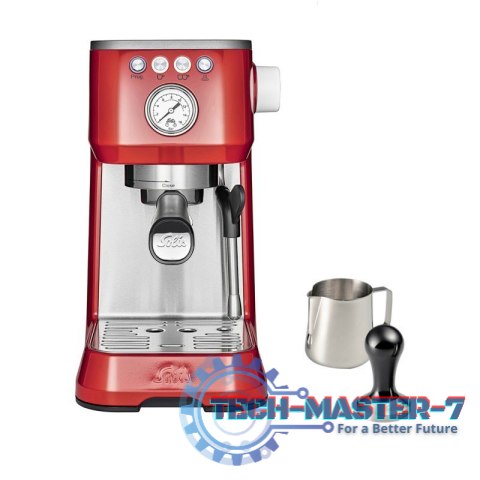 Ekspres kolbowy Barista Perfetta Plus czerwony Ekspres kolbowy Barista Perfetta Plus czerwony
