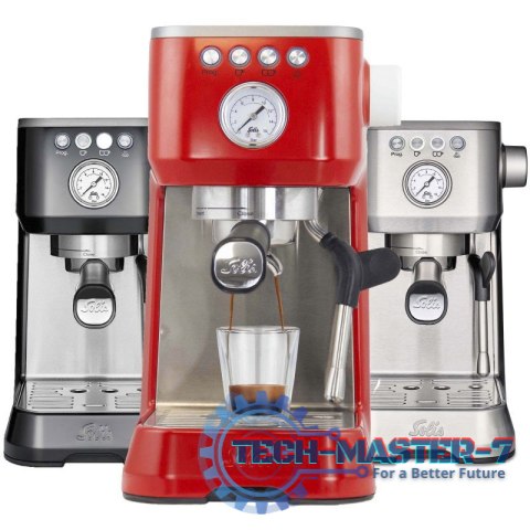 Ekspres kolbowy Barista Perfetta Plus czerwony Ekspres kolbowy Barista Perfetta Plus czerwony
