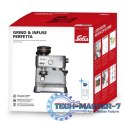 Ekspres kolbowy Grind & Infuse Perfetta stalowy