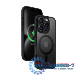 Etui z MagSafe Hybrid Frost MAG Cover do iPhone 16 Pro (czarny)