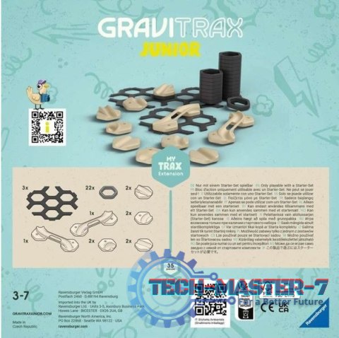 Gravitrax Junior Zestaw Uzupełniający Tory Gravitrax Junior Zestaw Uzupełniający Tory