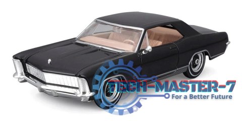 Model kompozytowy Buick Riviera 1965 1/26 czarny