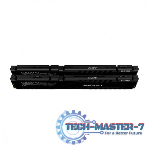 Pamięć DDR5 Fury Beast Black 32GB(2*16GB)/6000 CL36 Pamięć DDR5 Fury Beast Black 32GB(2*16GB)/6000 CL36