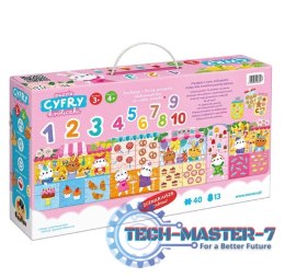 Puzzle Cyfry Króliczki