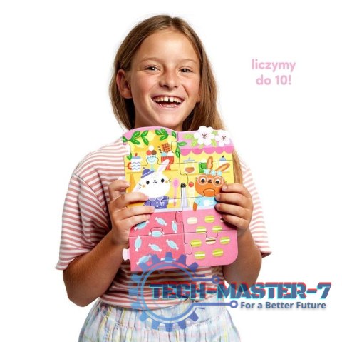 Puzzle Cyfry Króliczki Puzzle Cyfry Króliczki
