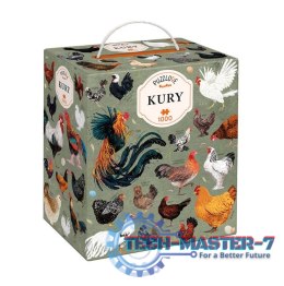Puzzle Puzzlove Kury 1000 elementów