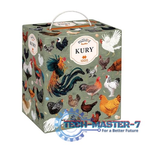 Puzzle Puzzlove Kury 1000 elementów
