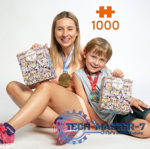 Puzzle Puzzlove Maraton 42,195 km 1000 elementów Puzzle Puzzlove Maraton 42,195 km 1000 elementów