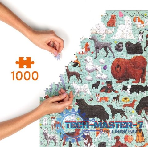 Puzzle Puzzlove Psy 1000 elementów Puzzle Puzzlove Psy 1000 elementów